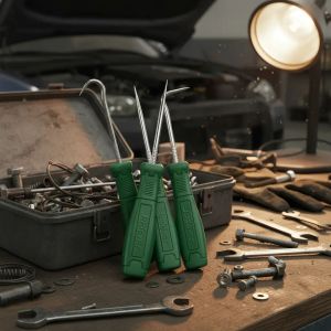 KIT DE 3 GANCHOS Y 1 PUNZóN ACERO C45 JADEVER