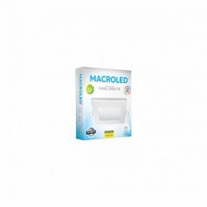 PANEL LED EMBUTIR CUADRADO 6W MACROLED - Vista 3