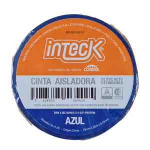 CINTA AISLADORA PVC 20 MTS INTECK - Vista 9