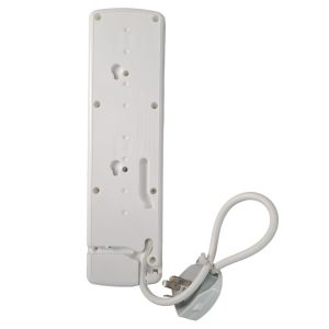 PROLONGADOR ZAPATILLA 4 TOMAS ESPECIAL C/CABLE 0.35 MTS EXULTT (OUTLET) - Vista 1