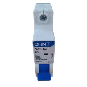 LLAVE TERMICA UNIPOLAR 1X3A 6KA CURVA C CHINT - Vista 3