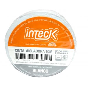 CINTA AISLADORA PVC 10 MTS INTECK - Vista 3