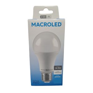 LAMPARA BULBO LED 14.5W E27 MACROLED - Vista 7