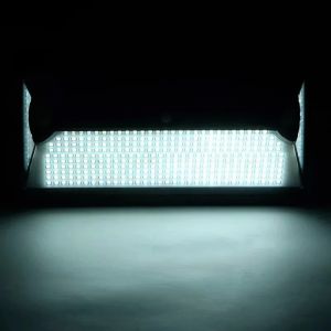 REFLECTOR SOLAR GRANDE CANDELA 10W LUZ FRíA NEGRO BLANCO FRíO - Vista 2