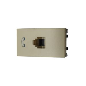 MODULO 1 TAPON FRENTE TOMA RJ 45 LINEA PLEIN EXULTT - Vista 3