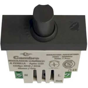 MODULO DIMMER LUMINICO PERILLA APTO LED 100WTS CAMBRE - Vista 1