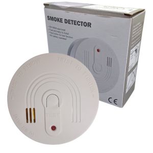 SENSOR DE DETECTOR DE HUMO AUTONOMO 9V BATERIA PRONEXT - Vista 1