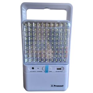 LUZ DE EMERGENCIA DE 90 LEDS CON AUTONOMÍA 20HS PRONEXT