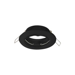 SPOT DE EMBUTIR DICROICA MOVIL NEGRO METALICO 8 CM