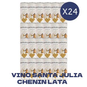 VINO SANTA JULIA CHENIN LATA 269 CC X 24 UNIDADES - Vista 1