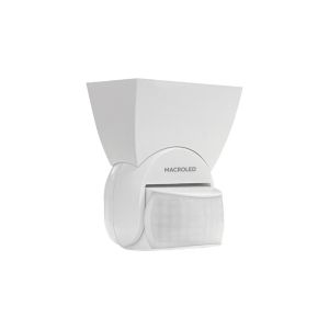 SENSOR DE MOVIMIENTO 180° PARED 1200W IP65 12 MTS DE ALCANCE MACROLED