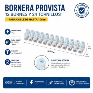 BORNERA DE UNION 10MM TBCIN - Vista 1