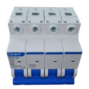 LLAVE TERMICA TETRAPOLAR 4X63A 6KA CURVA C CHINT - Vista 3