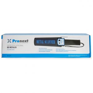 DETECTOR METALES PRONEXT TS ME300 SEGURIDAD MANO PORTATIL NEGRO - Vista 4