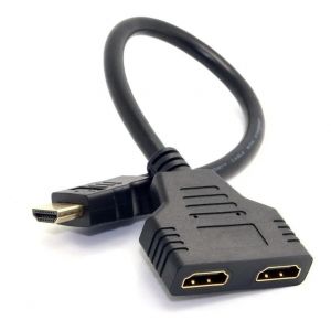 DIVISOR DE SEÑAL HDMI DE UNA ENTRADA Y 2 SALÍDAS