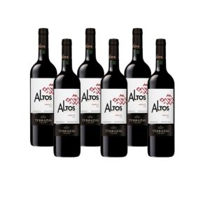 VINO ALTOS DE PLATA TERRAZAS MERLOT 750 CC X6 UNIDADES