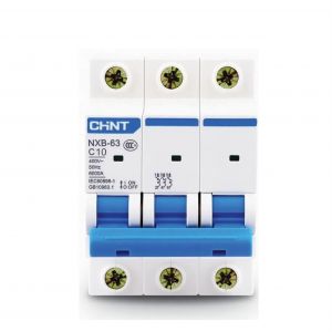 LLAVE TERMICA TRIPOLAR 3X10A 6KA CURVA C CHINT