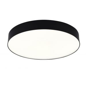 PLAFON LED ACERO NEGRO 55W DISEñO COMPACTO