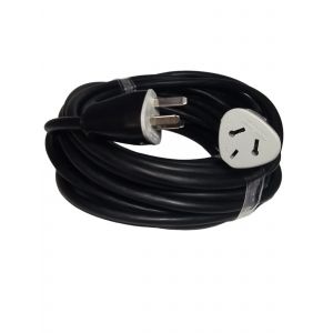ALARGUE PROLONGADOR NEGRO 3X0.75 MM 10 MTS