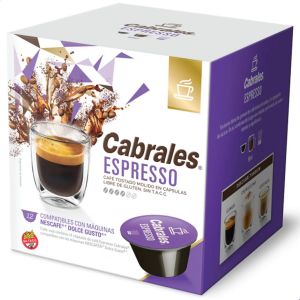 CAPSULAS DE CAFE EXPRESO CABRALES DOLCE GUSTO X 12