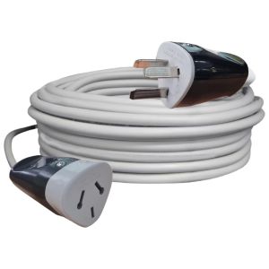 ALARGUE PROLONGADOR BLANCO 3X0.75 MM 15 MTS