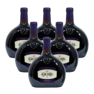 VINO SAN FELIPE 12 UVAS 750 CC CAJA X6 UNIDADES