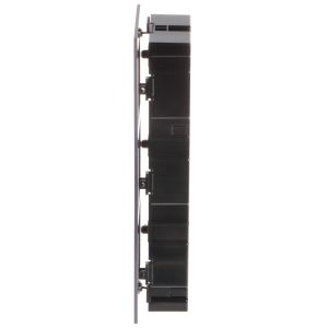 SOPORTE FRENTE DE CALLE 3 MODULOS (PLASTICO) DSKDACF3 HIKVISION - Vista 1
