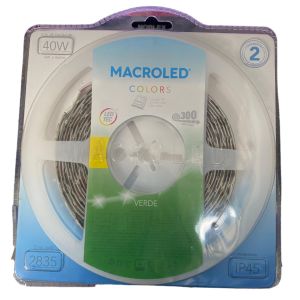 CINTA LED 40W 12V 2835 IP 45 X 5 MTS MACROLED - Vista 4