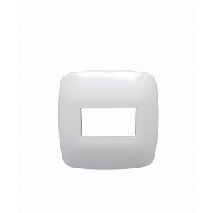TAPA P/1 MODULOS CLASICA BLANCO LINEA DUNA EXULTT