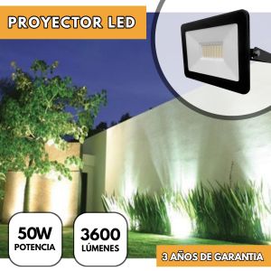 REFLECTOR LED 50W EXTERIOR CANDELA - Vista 6