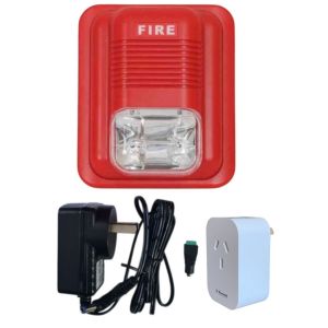 SISTEMA DE ALARMA CON SIRENA AVISO INCENDIO SMART WIFI APP
