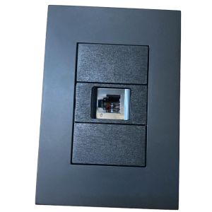 LLAVE ARMADA TELEFONO RJ11 JELUZ PLATINUM NEGRO