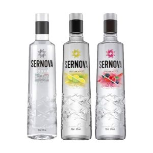 VODKA SERNOVA + FRESH CITRUS + WILD BERRIES 700ML