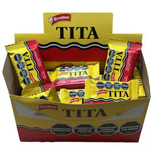 CAJA TITA OBLEA 18 GR TERRABUSI X 36 UNIDADES