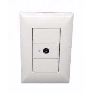 SET ARMADO LINEA DUNA MAS 1 TOMA P/ CATV EXULTT